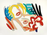 Tom Wesselmann, Big Blonde, 1986-1988, Screenprint in colors on wove paper; edition no. 12/100