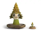 Yoshitomo Nara, Mori Girl + Little Mori Girl (a set of 2), 2012, Mixed media, edition no. 58/200 ; limited edition of 1,000