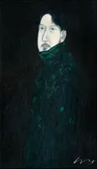 Chiu Ya-tsai, Litterateur, 1989, Oil on canvas