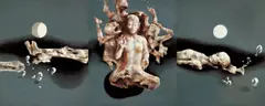 Shell (triptych) by Yin Kun, 1999, Oil on canvas, sold Dec 2007