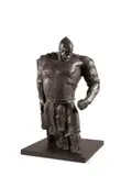 Ren Zhe, Prepared and Waiting, 2005, Bronze, edition no. 7/8