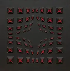 Gianluca Piaccione, Obscure, 2010, Acrylic on cut-out and folded canvas