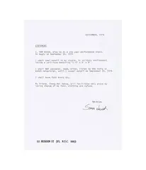 Tehching Hsieh, One Year Performance 1978-79 (Cage Piece), Created in 1980 (print in 1993)<br /><br />Print, statement and poster, edition no. 88/365