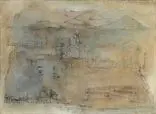 Zao Wou-ki, Couple au Paysage Gris