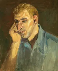 Figure by George Chann, Oil on canvas, offered Dec 2017