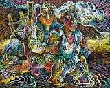 Luo Zhongli, River Series, 2007, Oil on canvas