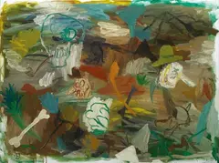Un dia de campo by Matías Sánchez, 2016, Oil on canvas, offered Dec 2022