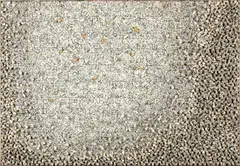 Aggregation by Chun Kwang Young, 1998, Mixed media with Korean mulberry paper, sold Jun 2009
