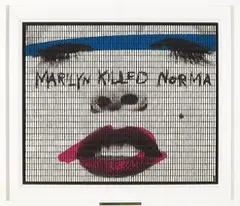 Desire Obtain Cherish, Marilyn Killed Norma, 2014, 4200 individually wrapped pills encased in plexiglass, ed. 3/3
