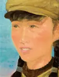 Qi Zhilong, Red Guard, 1995, Oil on canvas