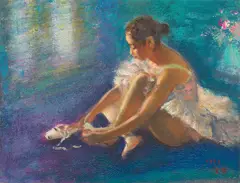 Shen Che-Tsai, Ballerina, 1997, Oil on canvas