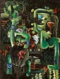 Zhang Handong, Magic Dance, 1999, Oil on canvas