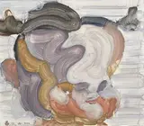 Etsu Egami, Rainbow - 2020-004, 2020, Oil on canvas