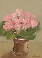 Annapia Antonini, Le Petit bouquet, c. 1980s, Oil on canvas