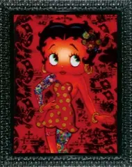 Robert Sgarra, Betty Boop, 2018, Mixed media on plexiglas