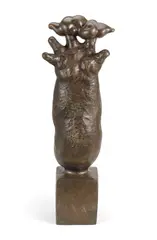 Li Chen, Patching the Sky, 1999, Bronze, ed. 1/8