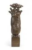 Li Chen, Patching the Sky, 1999, Bronze, ed. 1/8