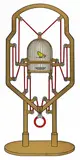 Wang Luyan, Bird Cage, 2004, Acrylic on canvas
