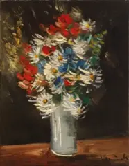 Maurice de Vlaminck, Bouquet de fleurs de champs, c. 1935 - 1938, Oil on canvas