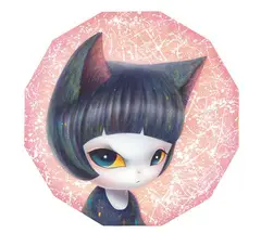 Yosuke Ueno, Lily the Kit, 2020, Acrylic on canvas