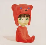 Mayuka Yamamoto, Little Red Bear, 2020, Oil on canvas