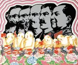 Jia Gang, Don't Do - Great Men's Thoughts Are Shining, 2003, Oil on canvas