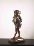 Chen Wenling, Happy Life No. 19 (Miss Piggy), 2006, Bronze, edition no. 3/8