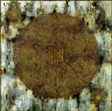 Rotation of Sun and Moon (Diptych) by Huang Gang, 2007, Mixed media on board, sold Dec 2009