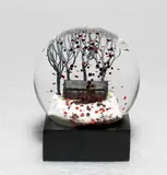 Yayoi Kusama, Dots Obsession - Alive, Seeking for Eternal Hope (Glass House Snow Globe), 2016, Glass, mixed media, edition 88/300