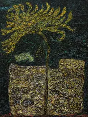 Hsu Yu-jen, Coreopsis, 1990, Oil on canvas
