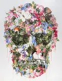 Su Meng-hung, The Album of Immortal Blossoms in an Everlasting Spring by Giuseppe Castiglione, 2013, Acrylic on canvas