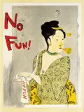 No Fun! (In the Floating World) by Yoshitomo Nara, 1999, Print, edition 44/50, sold Dec 2024