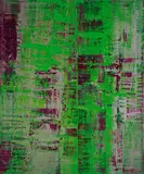 Lei Li, Tipsy Lake under Spring Rain, 2006, Mixed media on canvas