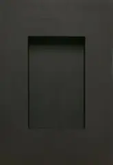 Kishio Suga, Surrounding Dimension, 1990, Acrylic on wood
