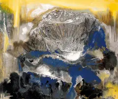 Chan A-shui, Untitled, 2001, Oil on canvas
