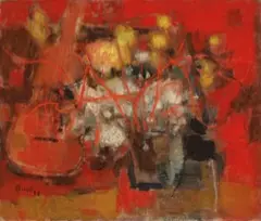 Chen Yin-Hui, Still Life, 1988, Oil on canvas