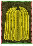 Pumpkin by Yayoi Kusama, 1988, Print, edition no. 39/50, sold Dec 2017