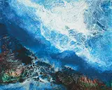 Jan Chin-shui, Glacial Waterfalls