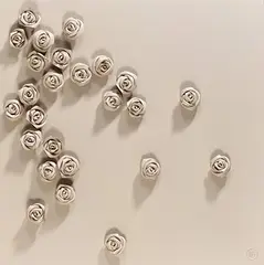 Folding Surface 50 by Hung Seanpei, 2009, Acrylic on canvas, offered Jun 2016
