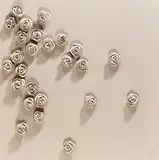 Hung Seanpei, Folding Surface 50, 2009, Acrylic on canvas
