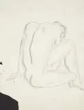 Sanyu, Seated Male Nude