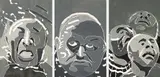 Fang Lijun, Untitled (A set of 3)