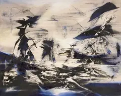 Chihung Yang, The Journey of Ice Breaking, 2013, Acrylic on canvas