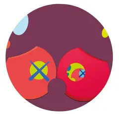 Kaws, Going As Friends, 2013, Acrylic on canvas