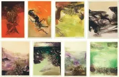 Zao Wou-ki, Canto Pisan (a set of 8), 1972, Etching, edition no. H.C. XXIII/XXX