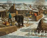 Chen Shuzhong, Winter Sunshine on Weed, 1998- 2002, Oil on canvas
