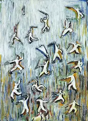Lee Ming-tse, Sword Manual, 1994, Oil on canvas