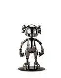 Hajime Sorayama & Kaws, No Future Companion (Black Chrome), 2008, Metal (Black Chrome), edition no. 117/500