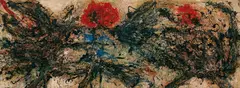 Floraison by Toshimitsu Imai, 1965, Oil on panel, offered Dec 2011