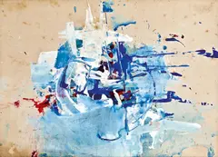 Li Zhong-Sheng, Abstract, Watercolor on paper